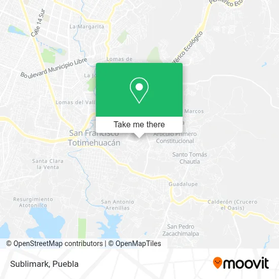 Sublimark map