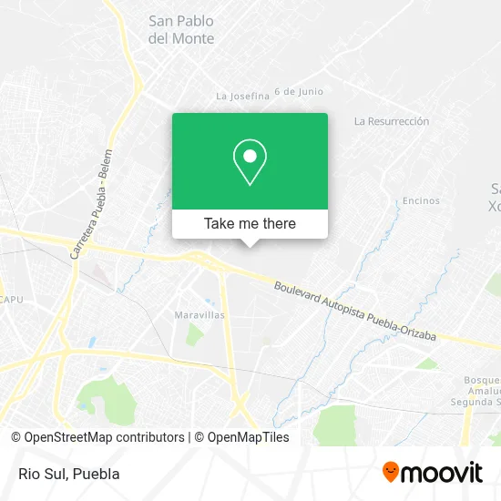 Rio Sul map
