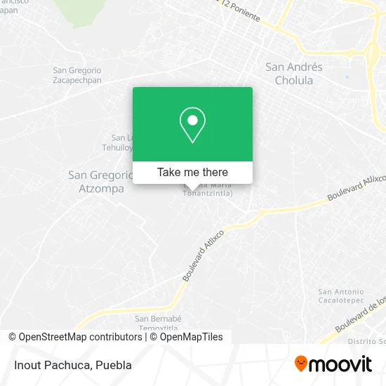 Inout Pachuca map
