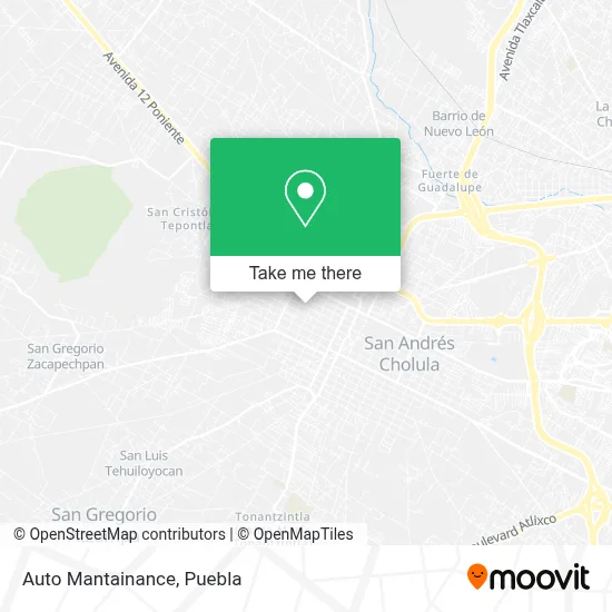 Auto Mantainance map