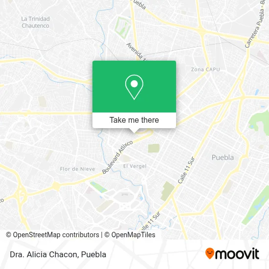 Dra. Alicia Chacon map