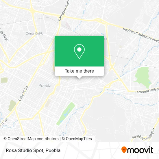 Rosa Studio Spot map