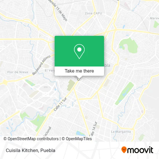 Cuisila Kitchen map