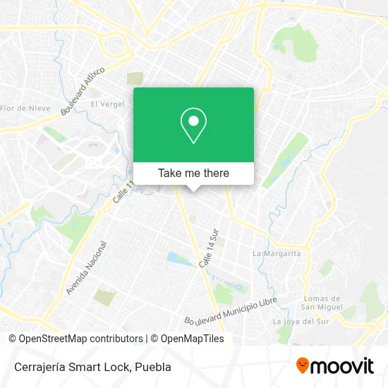 Cerrajería Smart Lock map