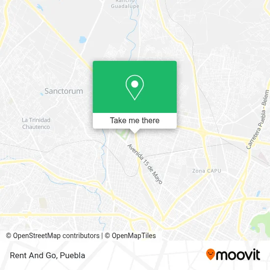 Rent And Go map