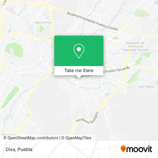 Disa map