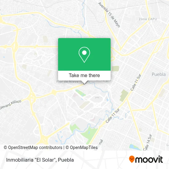 Inmobiliaria "El Solar" map