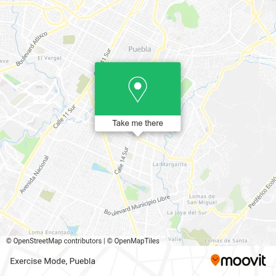 Exercise Mode map