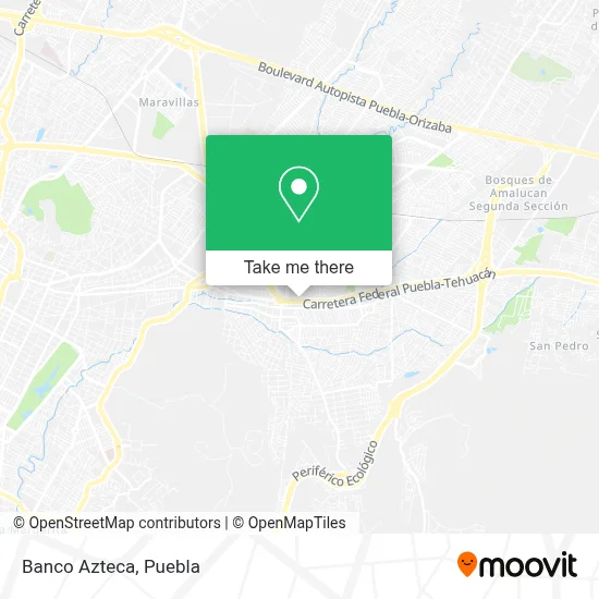 Banco Azteca map