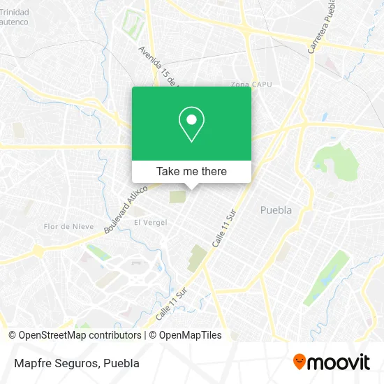 Mapfre Seguros map
