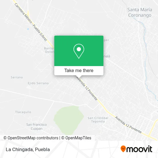 La Chingada map