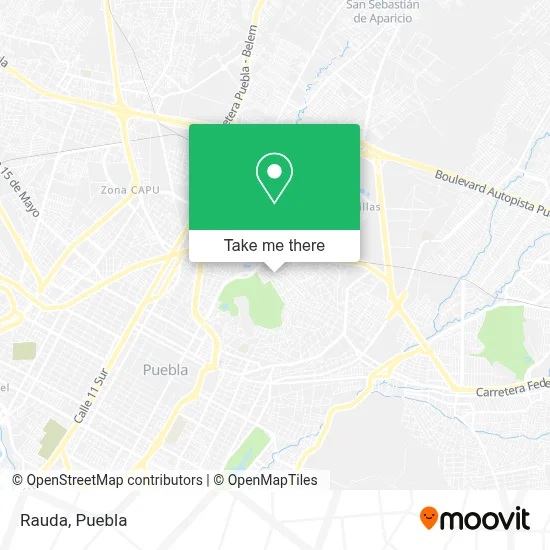 Rauda map