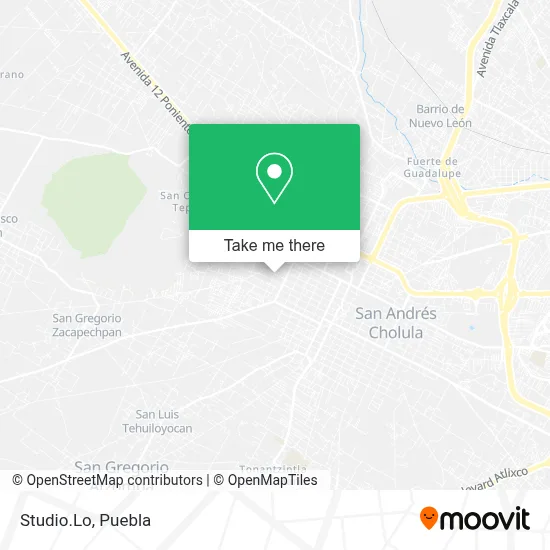 Studio.Lo map