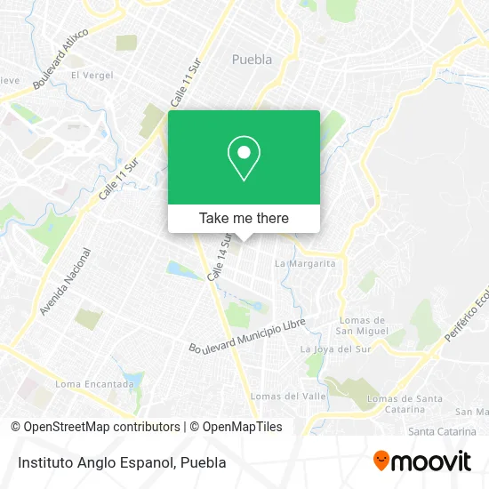 Instituto Anglo Espanol map