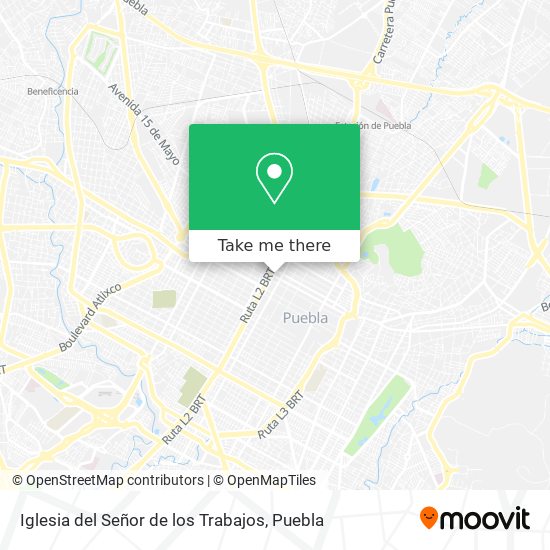 Iglesia del Señor de los Trabajos map