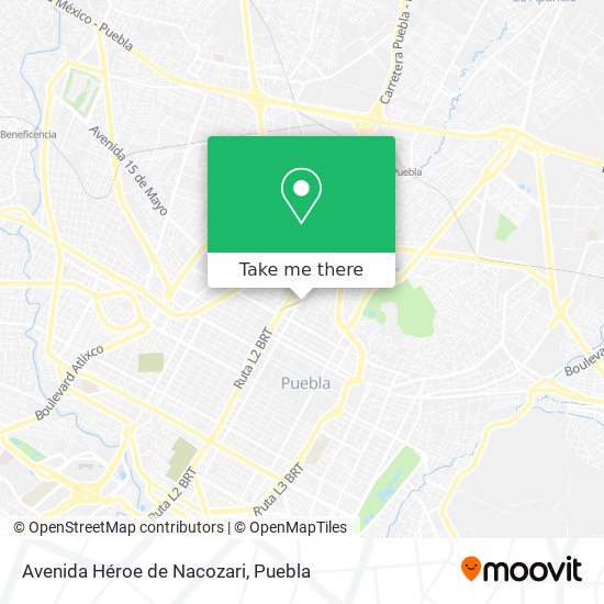 Avenida Héroe de Nacozari map