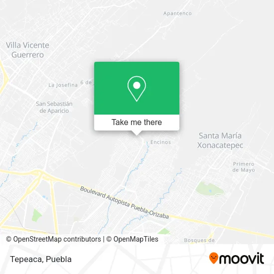 Tepeaca map