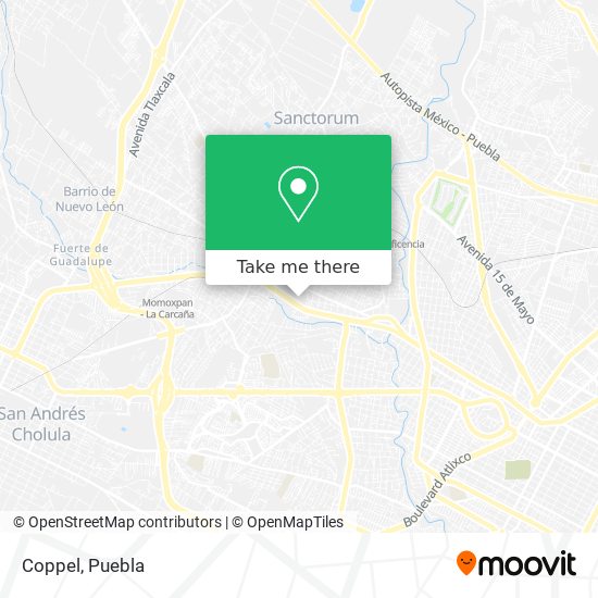 Coppel map