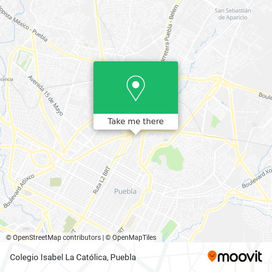 Colegio Isabel La Católica map