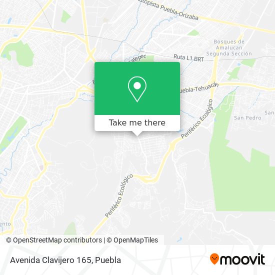 Mapa de Avenida Clavijero 165