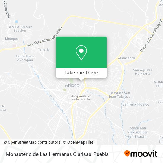Mapa de Monasterio de Las Hermanas Clarisas