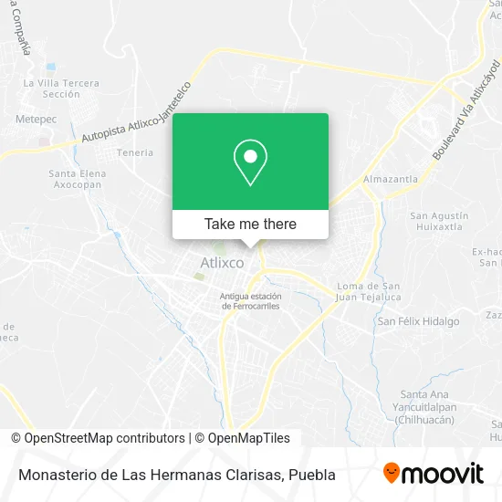 Mapa de Monasterio de Las Hermanas Clarisas