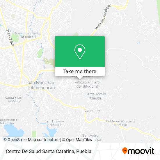 Centro De Salud Santa Catarina map