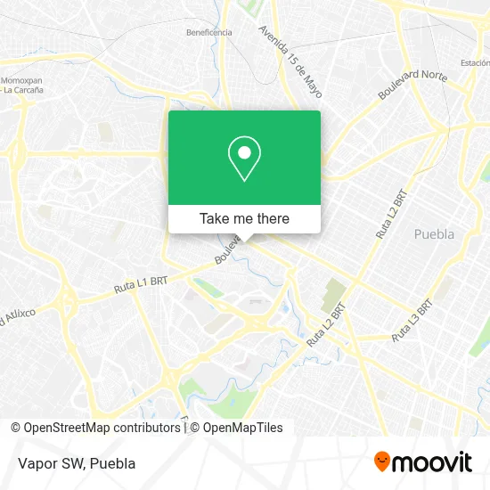 Vapor SW map