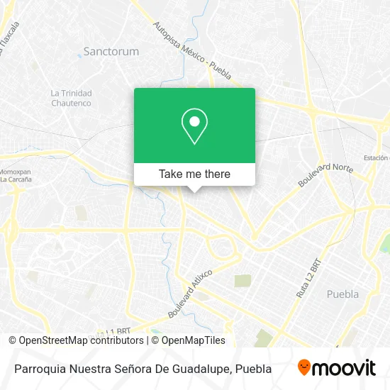 Mapa de Parroquia Nuestra Señora De Guadalupe