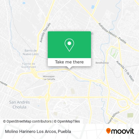 Mapa de Molino Harinero Los Arcos