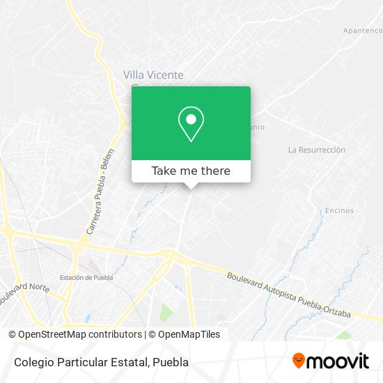 Colegio Particular Estatal map