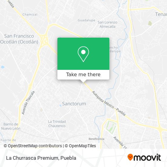 La Churrasca Premium map