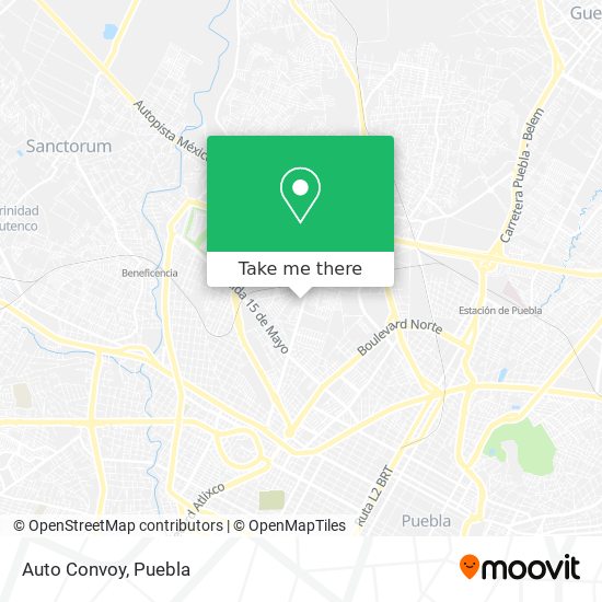 Mapa de Auto Convoy