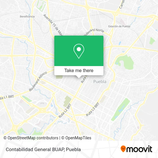 Contabilidad General BUAP map