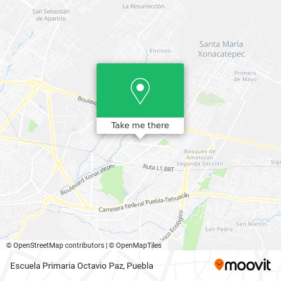 Escuela Primaria Octavio Paz map