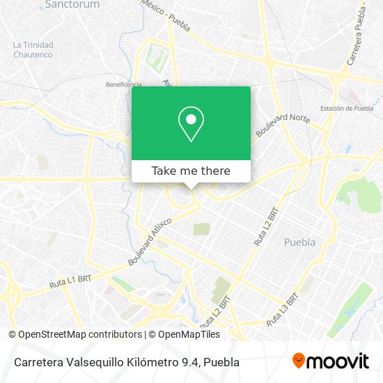 Carretera Valsequillo Kilómetro 9.4 map