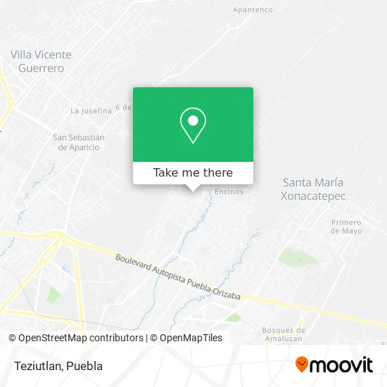 Teziutlan map