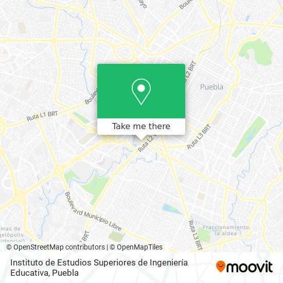 Instituto de Estudios Superiores de Ingeniería Educativa map