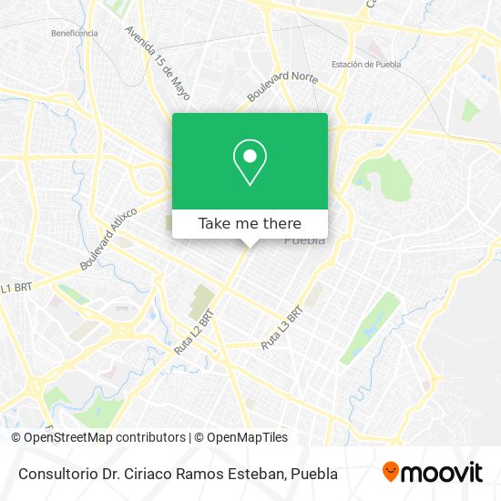Consultorio Dr. Ciriaco Ramos Esteban map