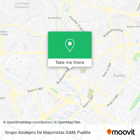 Grupo Azulejero De Mayoristas GAM map