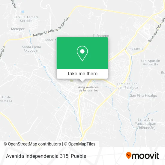 Avenida Independencia 315 map