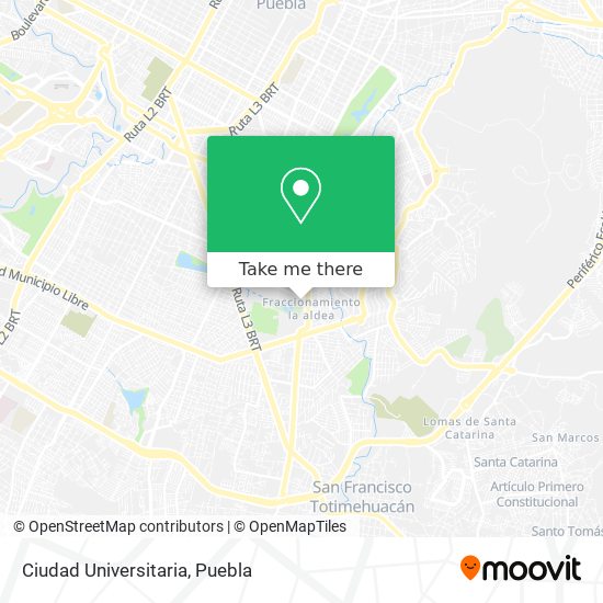 Mapa de Ciudad Universitaria