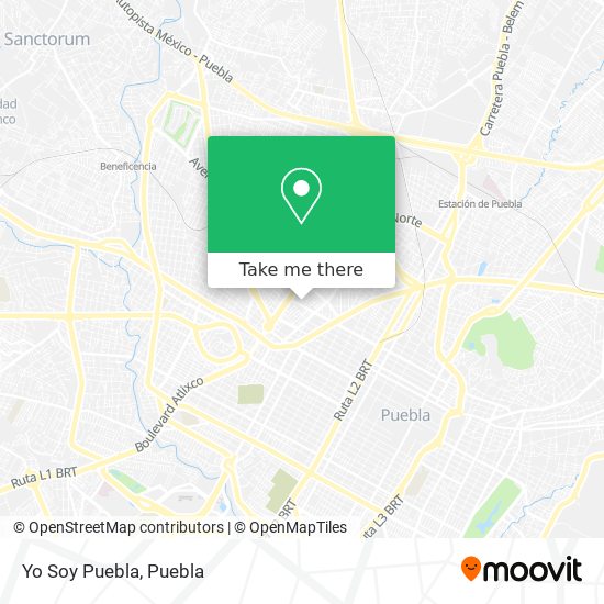 Mapa de Yo Soy Puebla