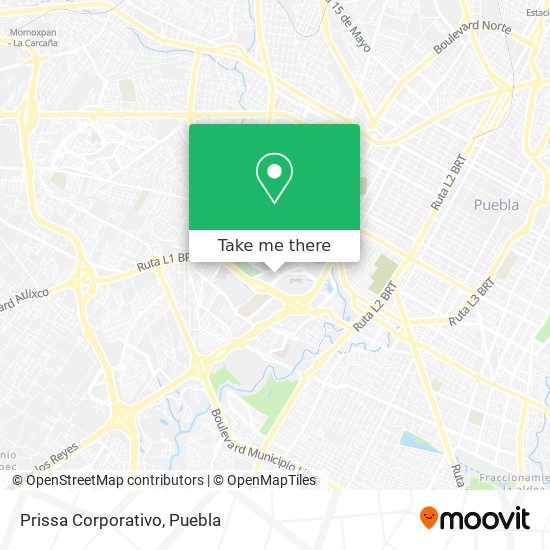 Mapa de Prissa Corporativo