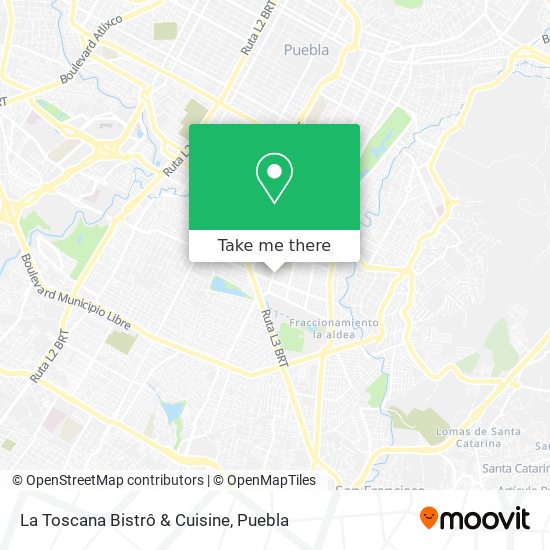 La Toscana Bistrô & Cuisine map