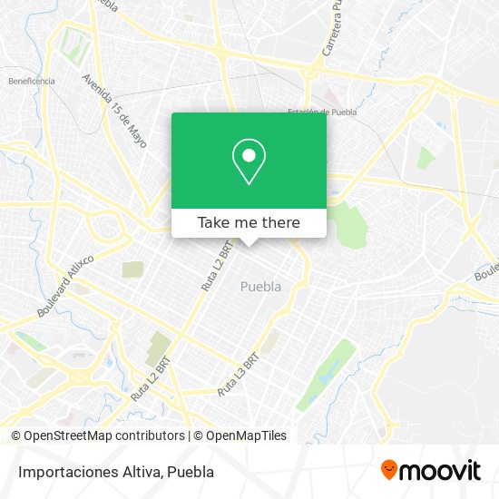 Mapa de Importaciones Altiva