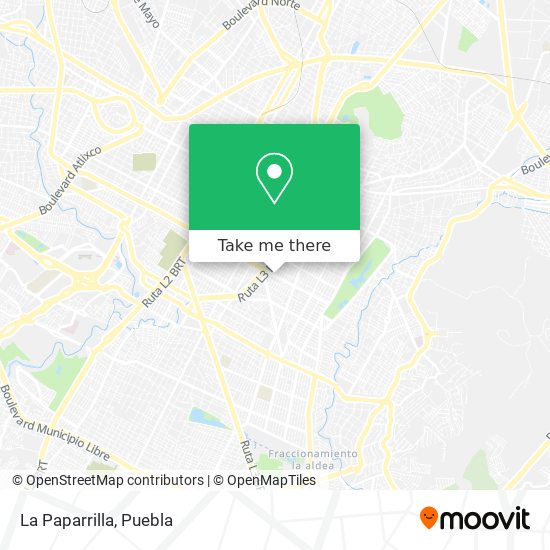 Mapa de La Paparrilla