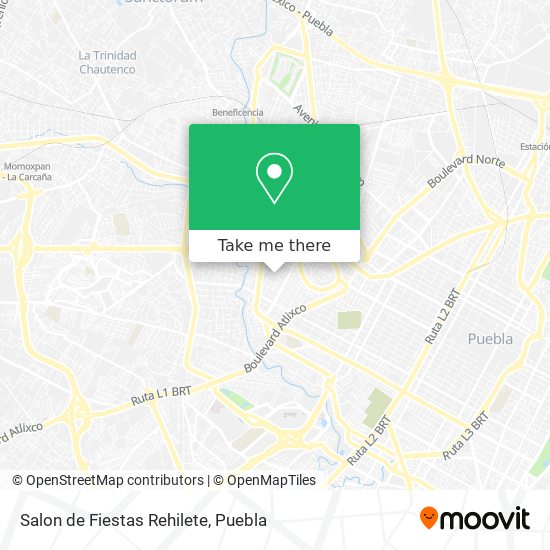 Salon de Fiestas Rehilete map