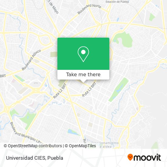 Mapa de Universidad CIES