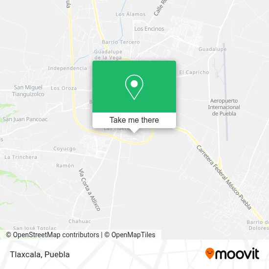 Tlaxcala map